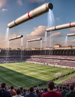 Thumbnail for Fiorentina Stadium Mass Sighting: UFOs Over the Match in 1954