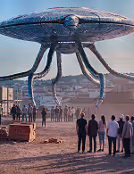 Alfena UFO & NHI Encounter: Turtle-Shaped UFO Hovers Over Portugal