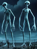 Thumbnail for Las Vegas Tall Whites: Giant Aliens Backyard Footage 2023