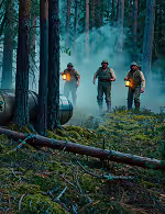 The Dying Alien Humanoid: 1955 Swedish Lumberjack Encounter