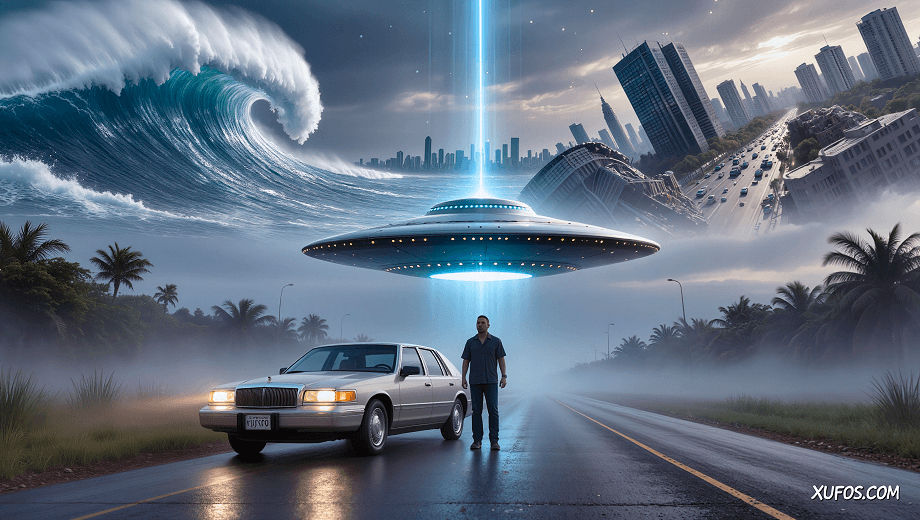 Artistic reconstruction of the Amaury Rivera Abduction 1988