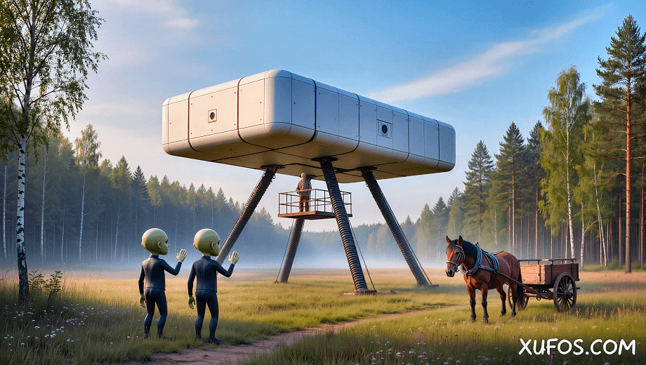 Artistic reconstruction of the Emilcin Abduction 1978