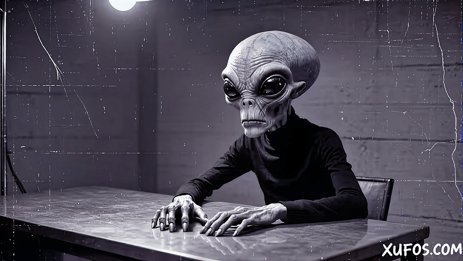 Still from the infamous Skinny Bob alien footage